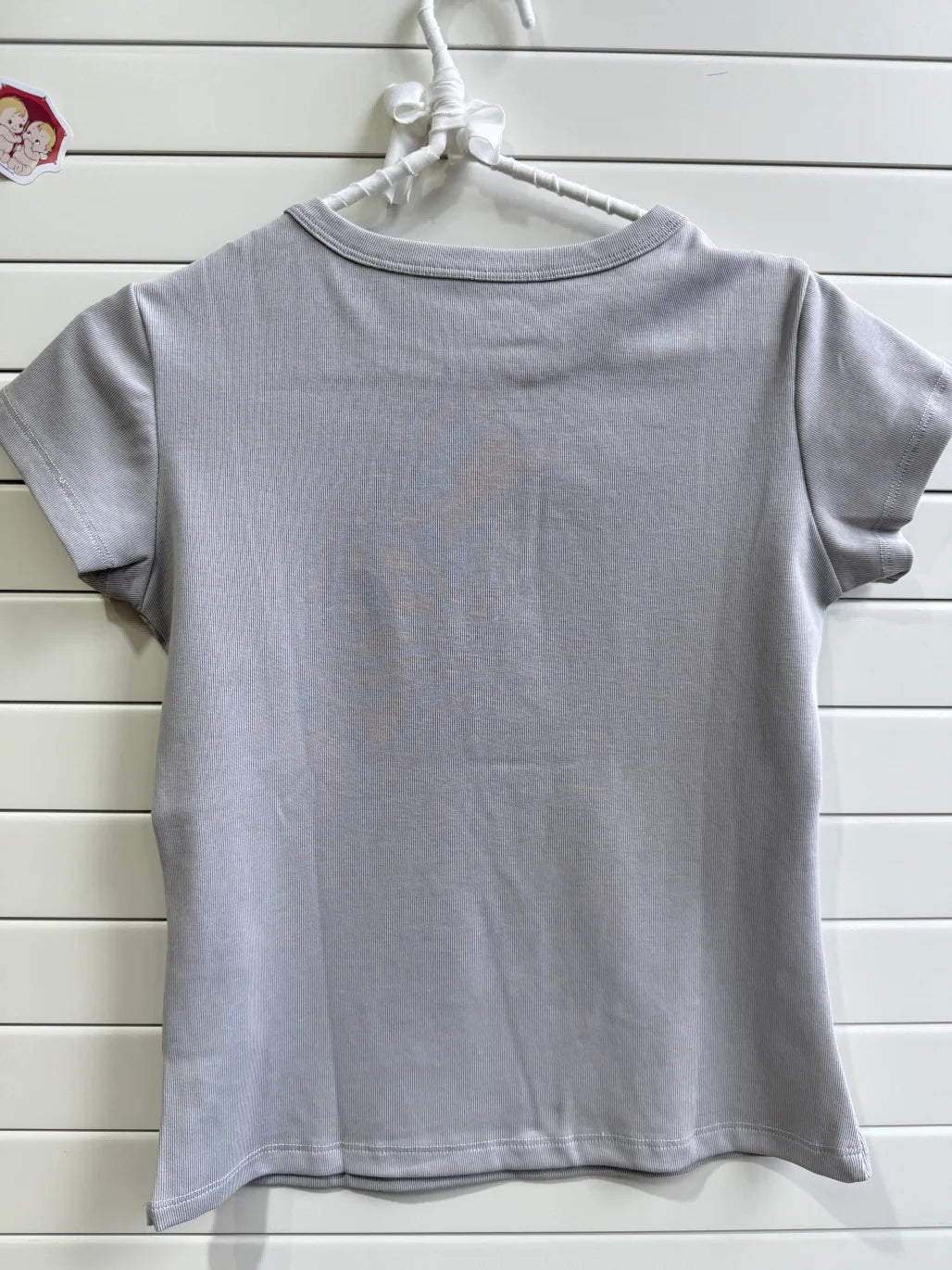 Butterfly Print Slim T-shirt Women Spring Round Neck Short Sleeve Cotton Tee Shirts Sweet American Chic Tshirts Tops Y2K