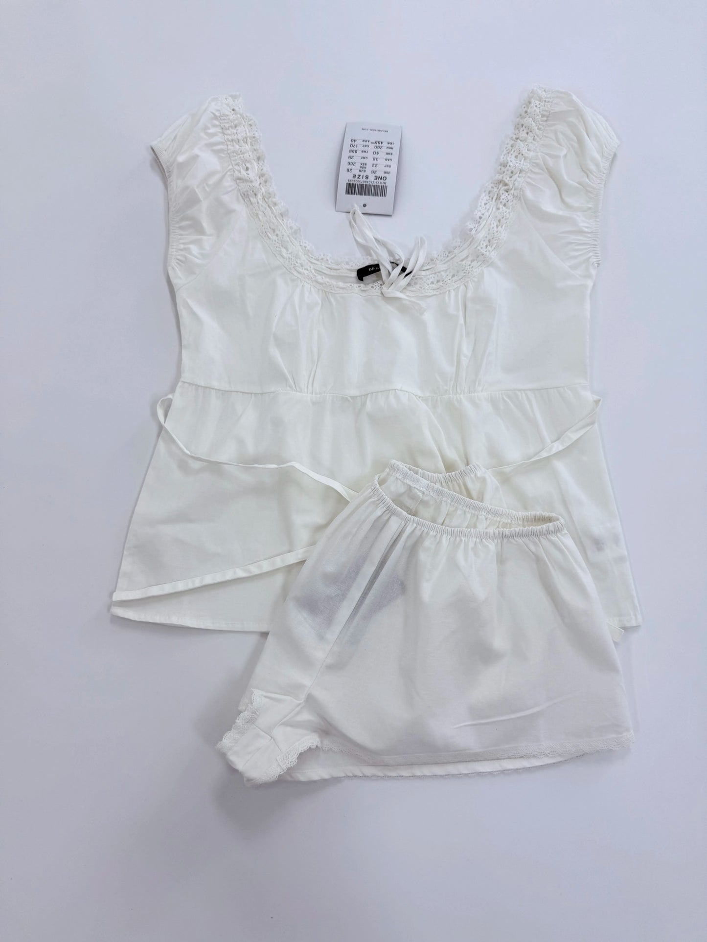Blue Striped Blouse T-shirt Short Set Women Summer Buttons Slim Tees+Straight Sweatshorts Outfits Sweet Home Pajama 2 Piece Sets