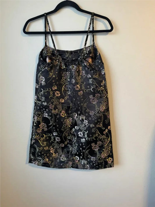 Floral Embroidery Mini Dress Women Retro Elegant Casual A-line Short Vestidos Vintage Sweet Chic Dresses Y2K