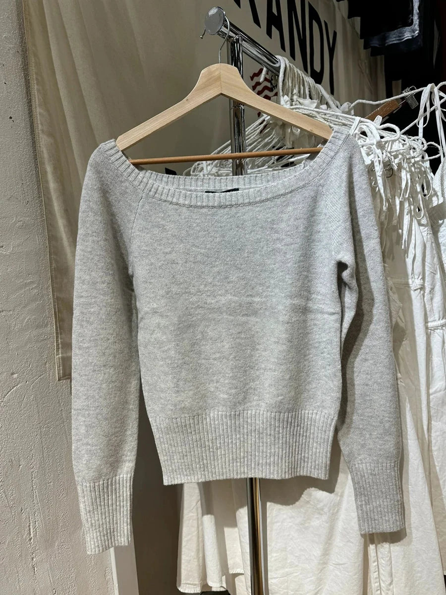 Gray Long Sleeve Knitted Cardigan Women New Simple Basic Cotton O-neck Casual Preppy Style Jumper Sweet Vintage Chic Sweater Top