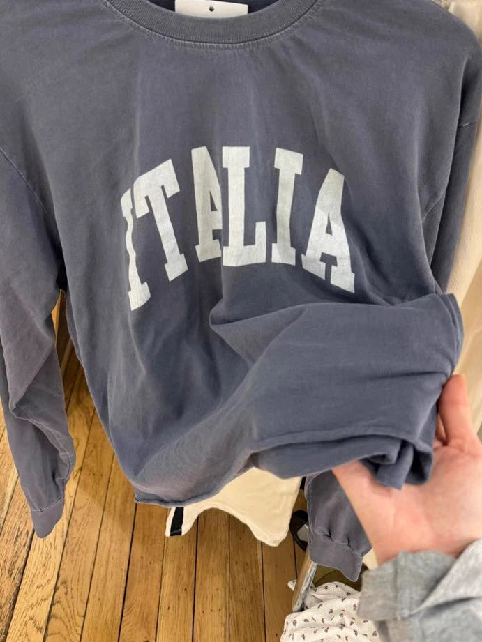 Vintage Letter Print Raw Hem Long Sleeve T-Shirts Women Autumn Streetwear O-Neck Loose Crop Tops Casual Vintage Sweet Tees Y2K