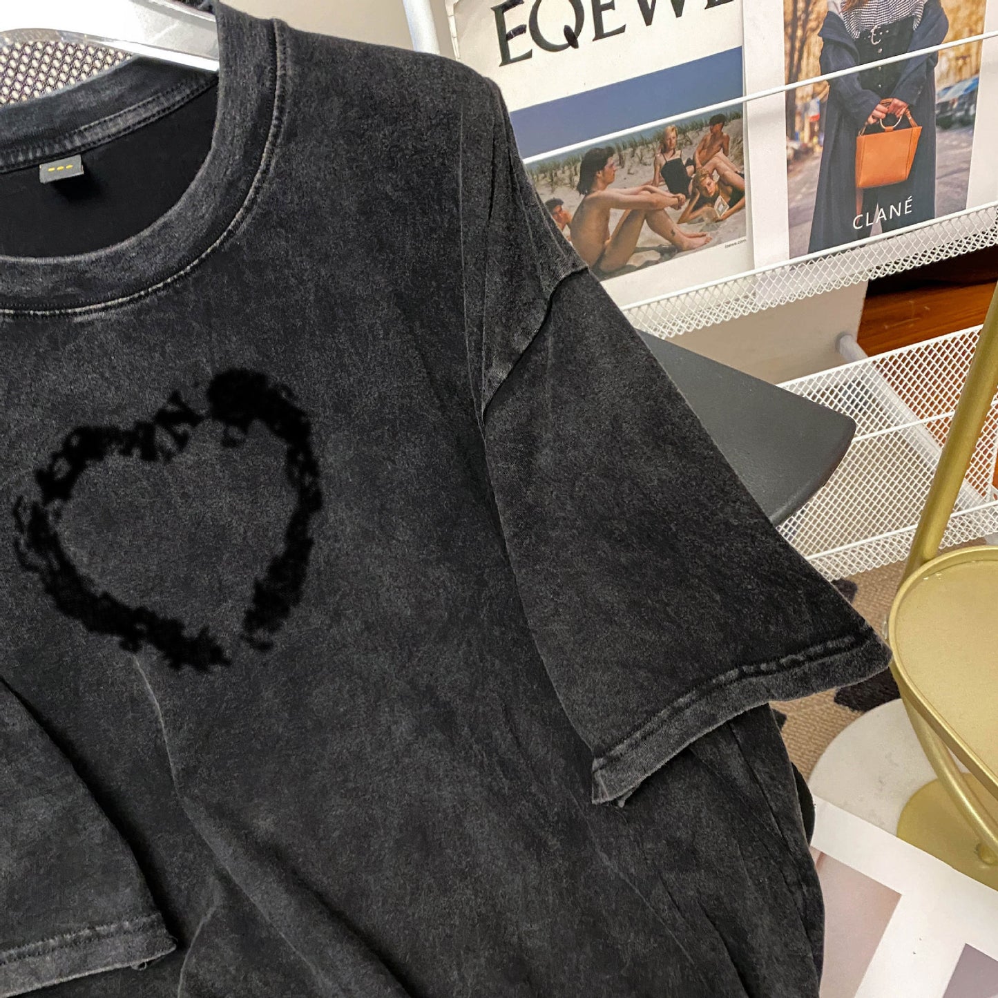 ABNW030 Vintage Washed BlackTee