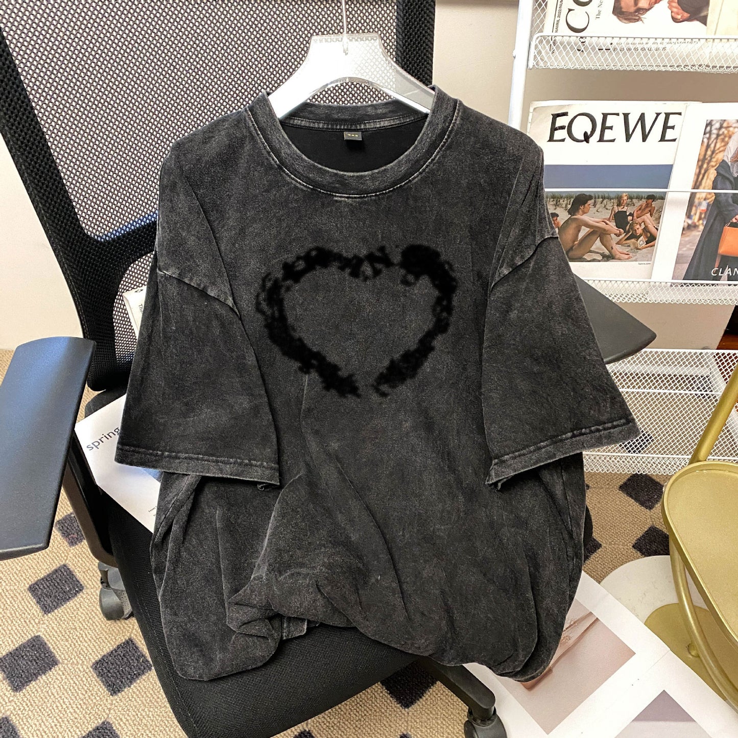 ABNW030 Vintage Washed BlackTee