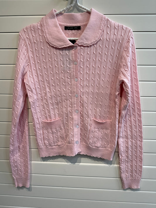 Jastie Babydoll Top Knit Cardigan