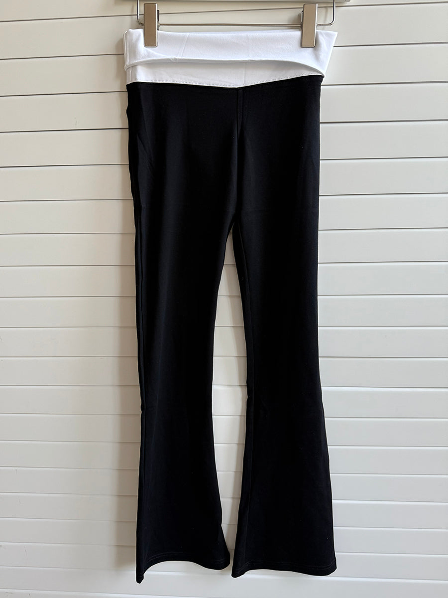 Flip up Skinny Yoga Pants