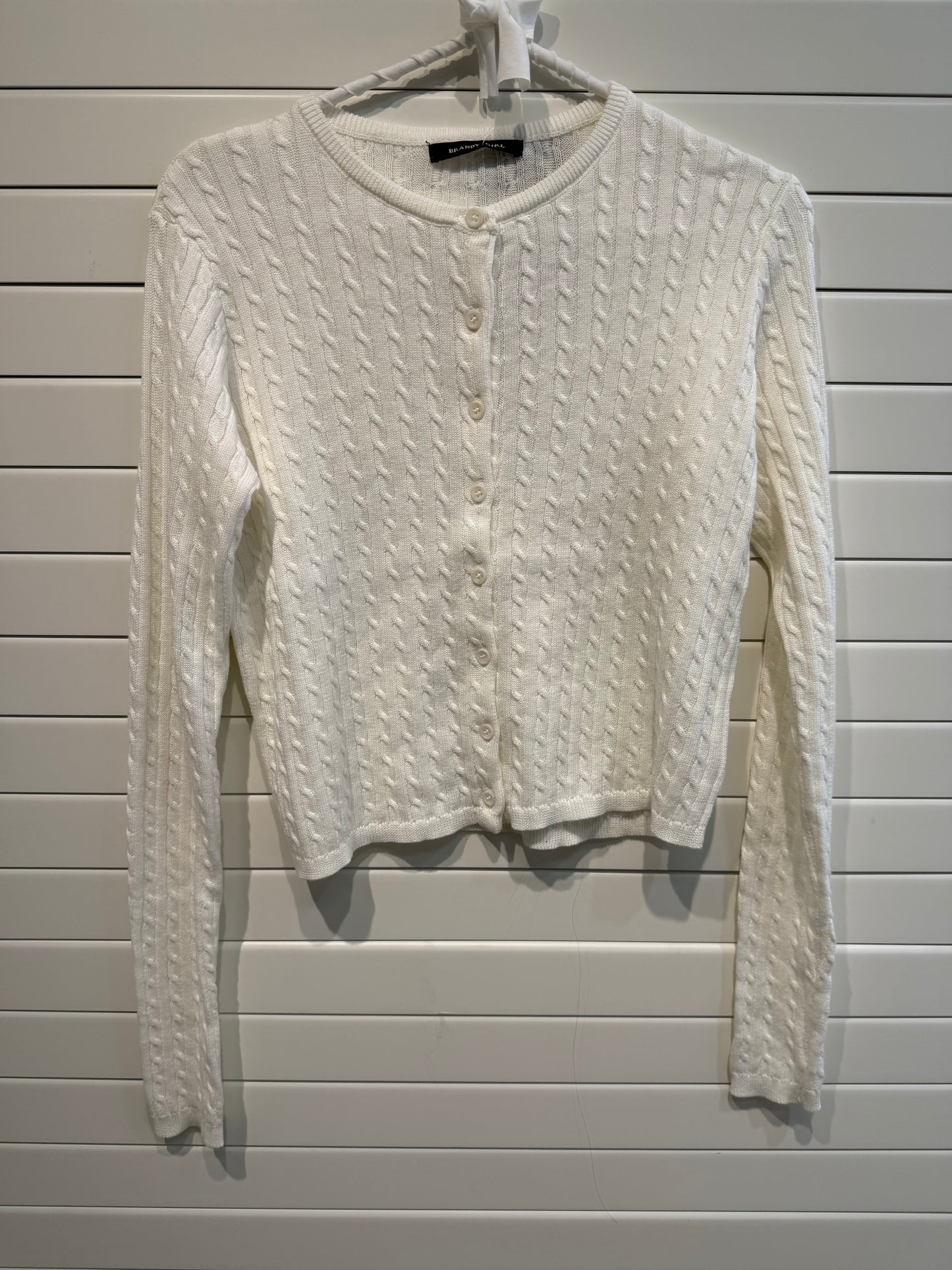 Jastie Babydoll Top Knit Cardigan