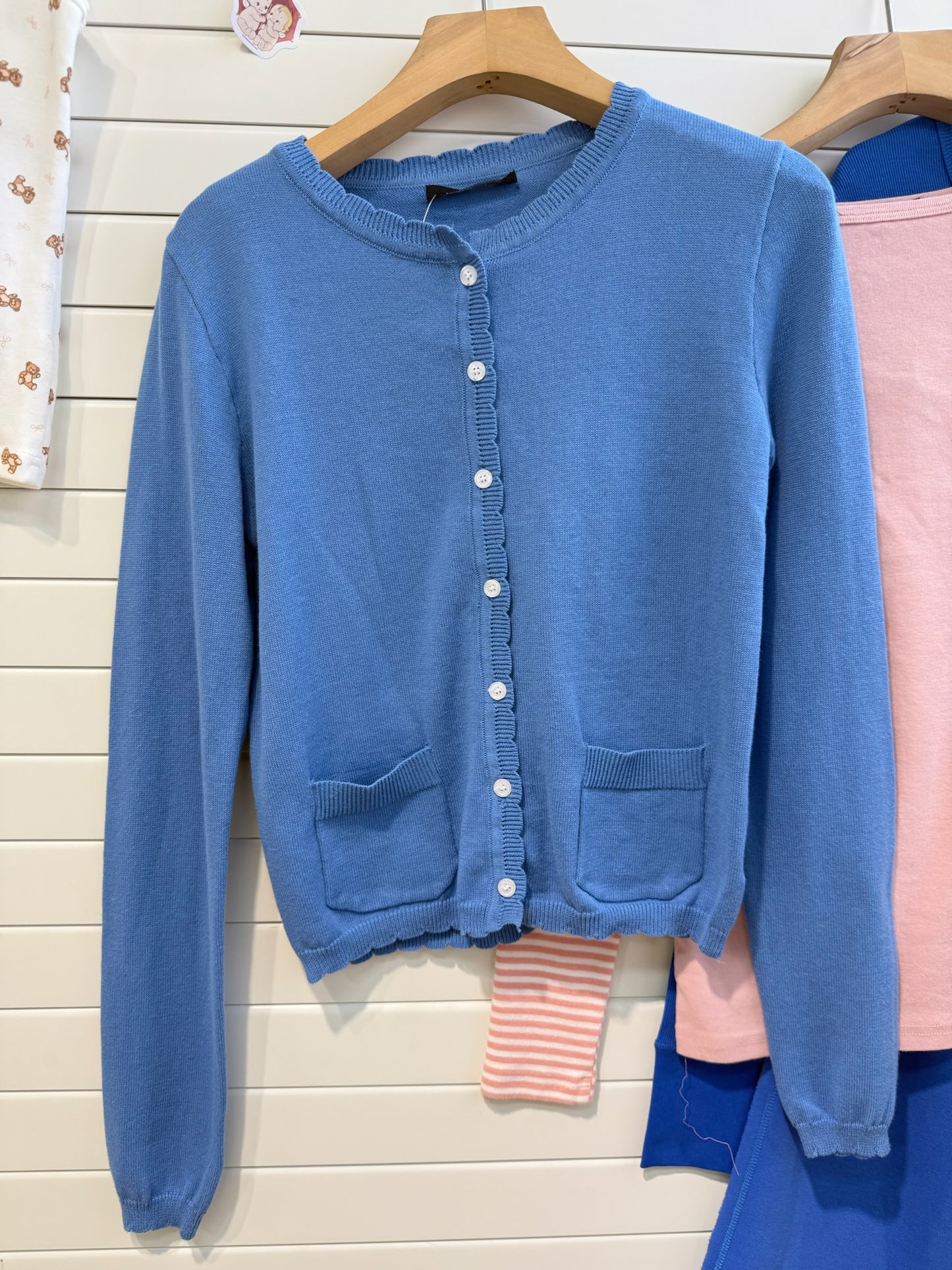 Jastie Babydoll Top Knit Cardigan