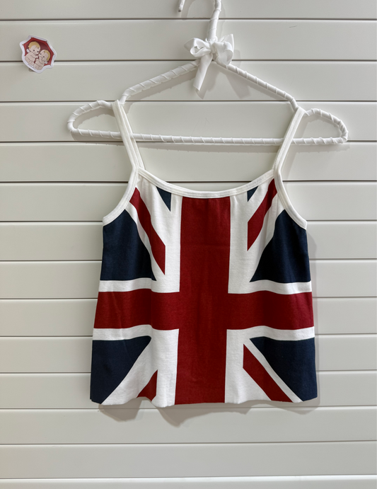 JASTIE Flag Print Tank Top Camisole