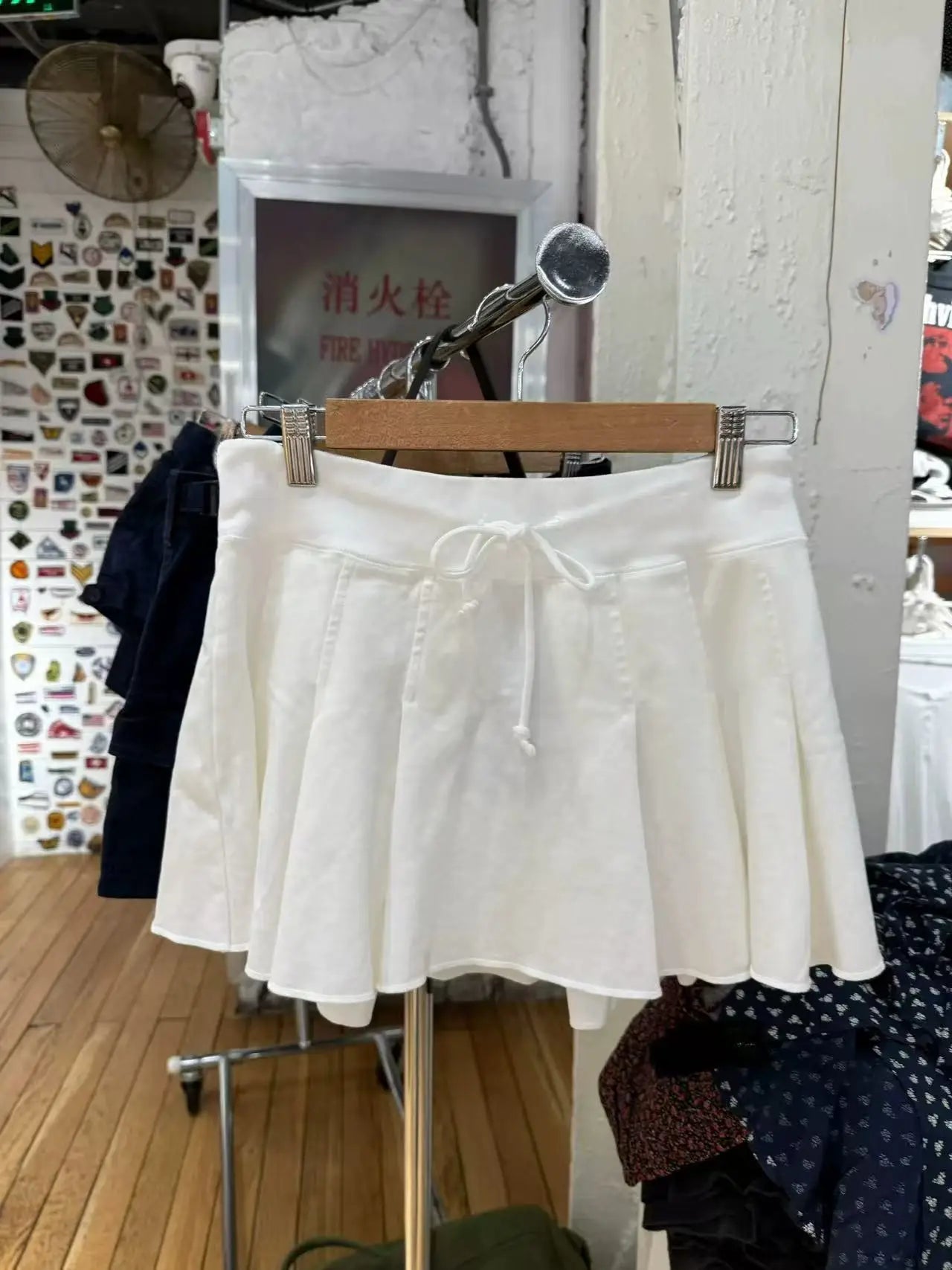 Vintage Preppy Plaid Low Waist Mini Skirt Women Streetwear Aestjetic Chic Sexy Buckle Pleated Skirts Retro Sweet Cute Faldas Y2K