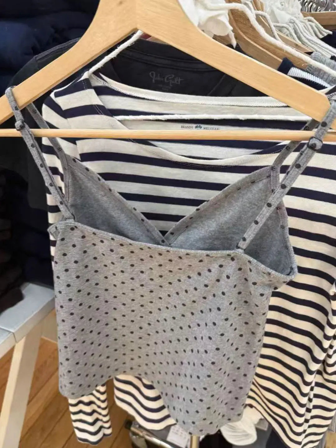 Polka Dot Print V-neck Camisole Women Streetwear Simple Slim Cropped Sleeveless Vests Vintage Sweet Cute Fairy Style Tank Tops