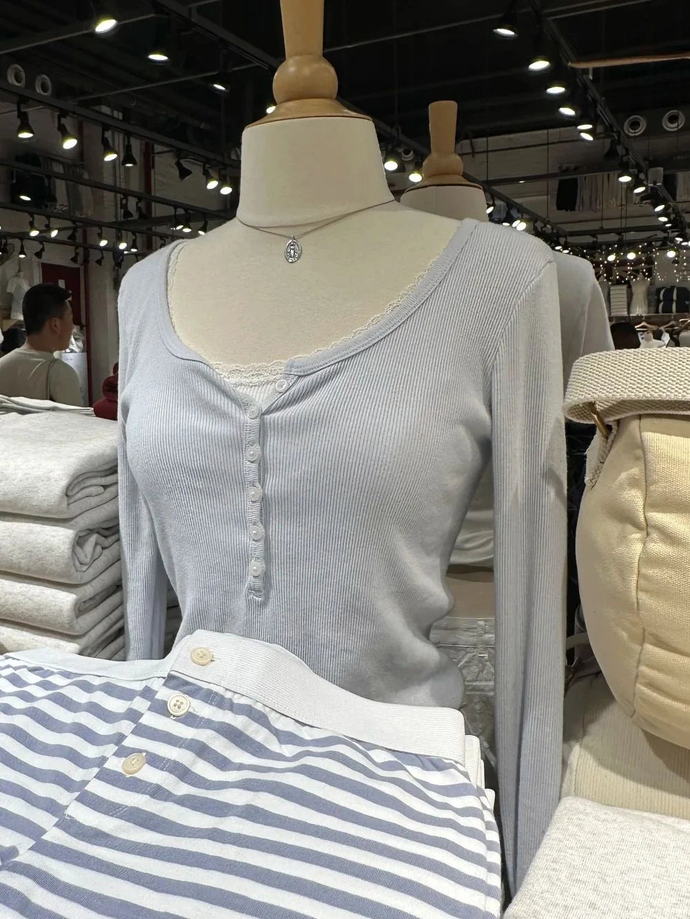 Multiple Colors Basic Long Sleeve Tshirt Autumn O-neck Six Buttons Ribbed Woman's T-shirt Casual Simple Cotton Slim Tee Tops y2k