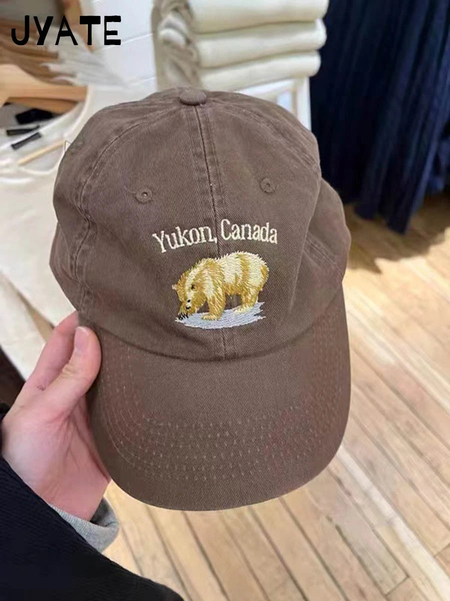 New Letter Embroidery Red Baseball Cap Women Casual Street Cartoon Sunscreen Hat Femme Vintage Preppy Style Snapback Hats Y2K