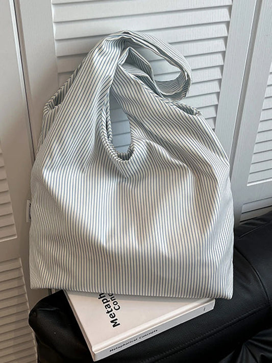 Korean Style Nylon Bag for Women Large Capacity Fashionable single-shoulder Tote Bag Sweet Cute Casual Students Underarm Bag Y2K