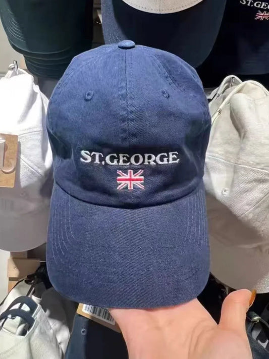 Letter Embroidery Red Baseball Cap Women Casual Preppy Style Sunscreen Hat Femme Vintage Streetwear Sweet Snapback Hats Y2K New