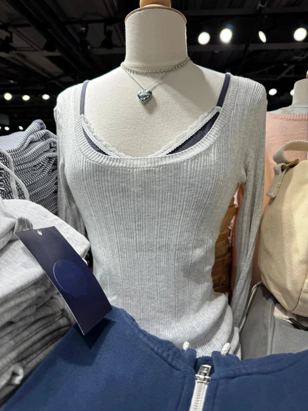 Pink Knit Slim Long Sleeve Tees Women Autumn New Fashion U-neck Cotton Soft T-shirt Cute Preppy Style  Casual T Shirt Y2K Top