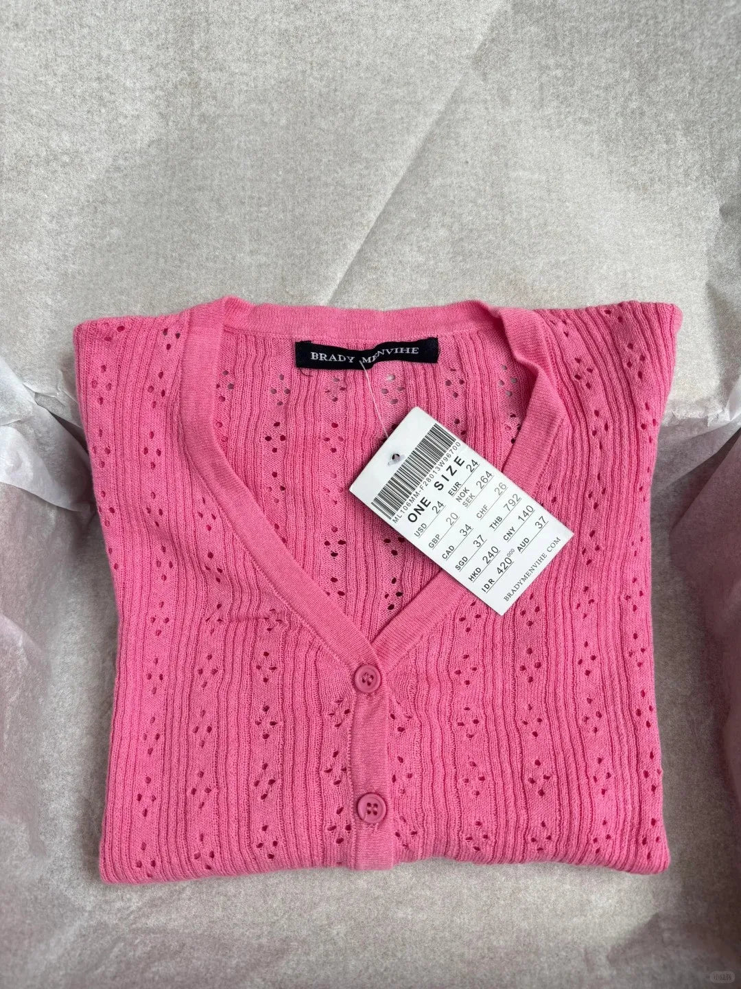 Solid Hollow Out Knitted Tops Women Spring Simple Basic V Neck Cotton Long Sleeve T-shirt Female Sweet Vintage Cute Crop Top Y2K