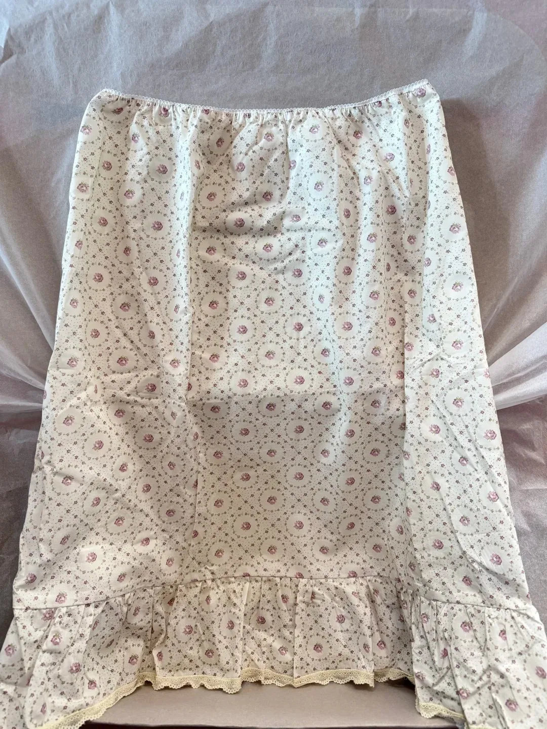 Navy Polka Dot Midi Skirt Women Summer Casual Lace Ruffles Patchwork A-line Long Faldas Female Sweet Vintage Preppy Style Skirts