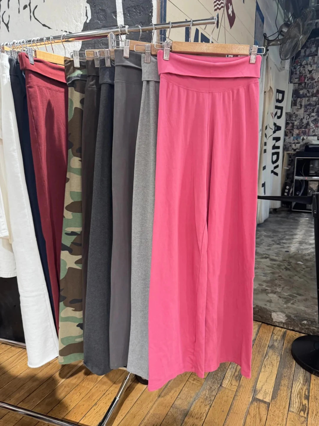 Solid Flip Up Skinny Cotton Yoga Pants Women Casual Simple Elastic High Waist Flare Pant Sweet Cute Straight Sport Trousers Y2K