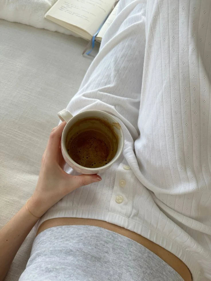 Eyelet Buttons Long Sleeve T-shirt Pants Set Women White Lace Trim O-neck Slim Tees+ Casual Sweatpants Cotton Home 2 Piece Sets