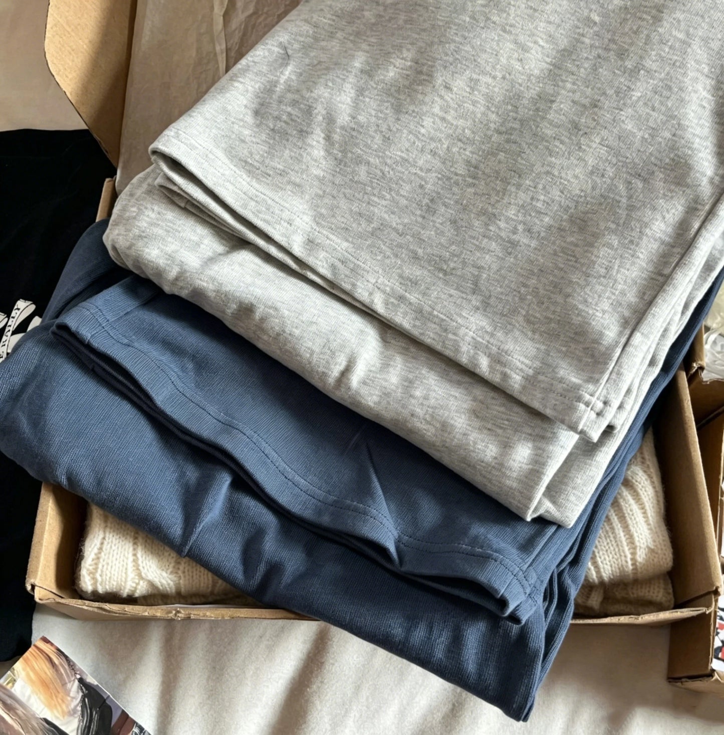Solid Drawstring Straight Sweatpants Women Streetwear Cotton Simple Casual High Waist Trousers Vintage Chic Sport Long Pants Y2K