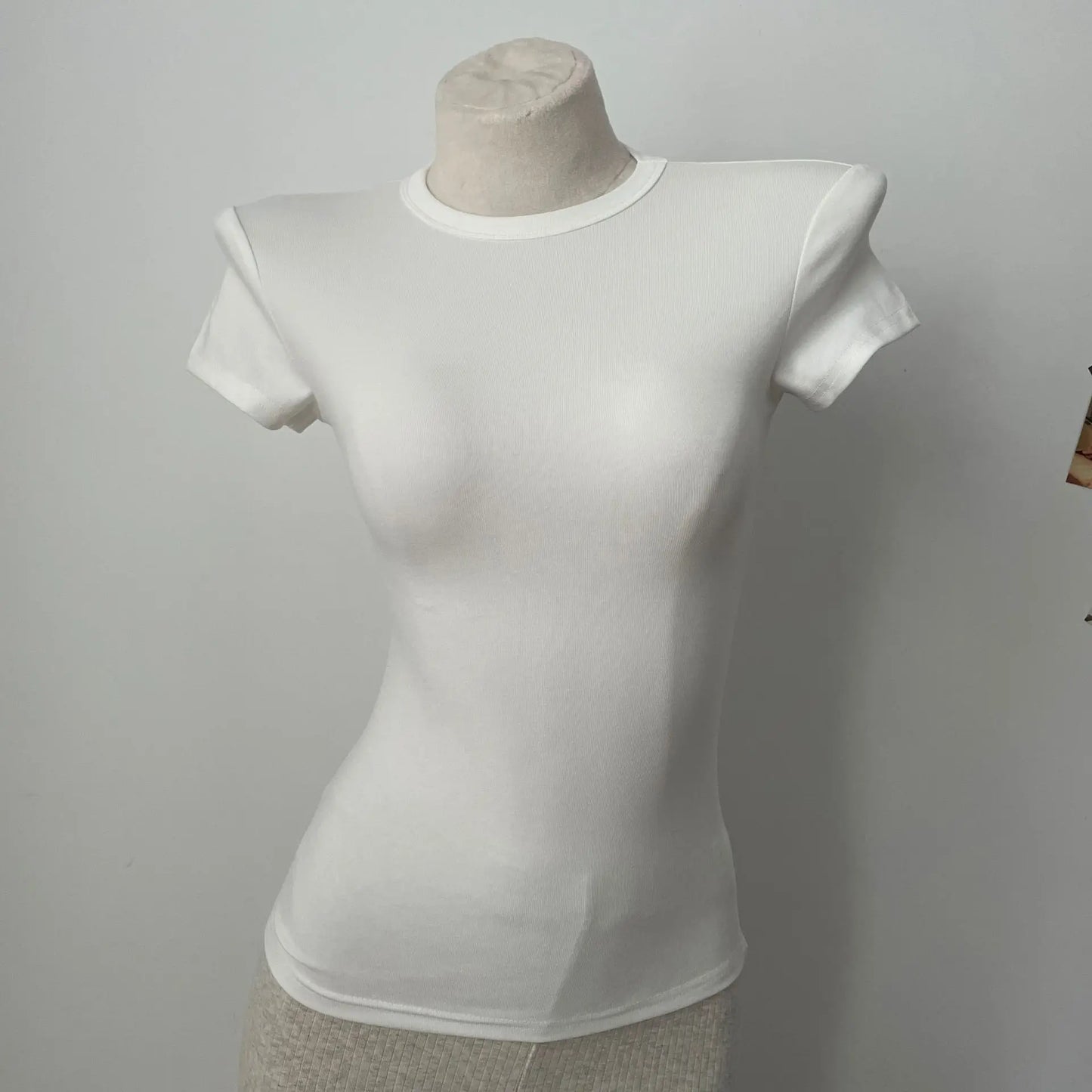 Pink O-neck Cotton T-shirts Women Summer New Streetwear Casual Basic Slim Short Sleeve Tees Simple All-match Tshirt Y2K Tops