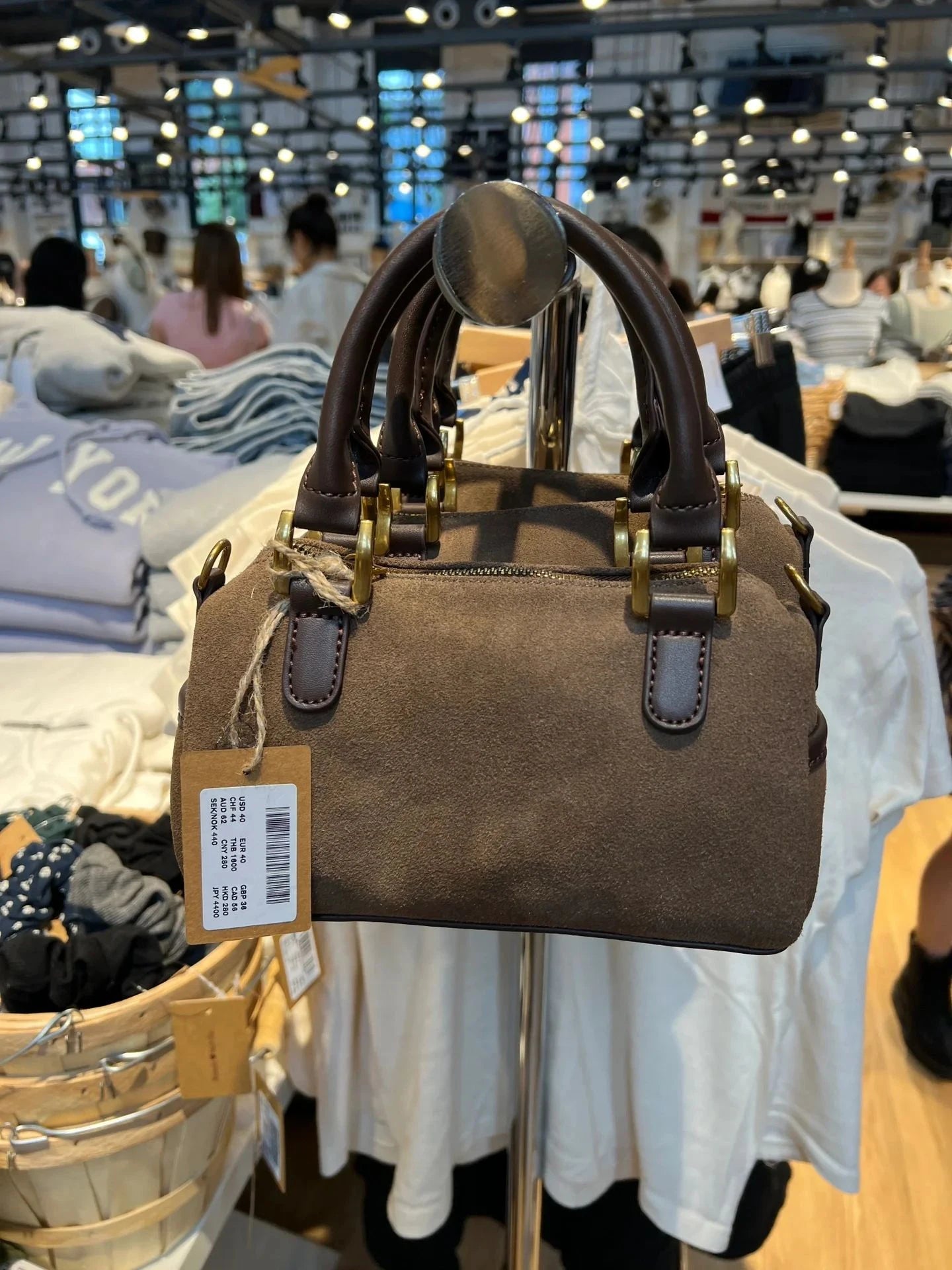 Vintage Denim Shoulder Bag Women New Cute Pockets High Zipper High Quality Ladies Bags Streetwear Chic Preppy Style Handbags Y2K