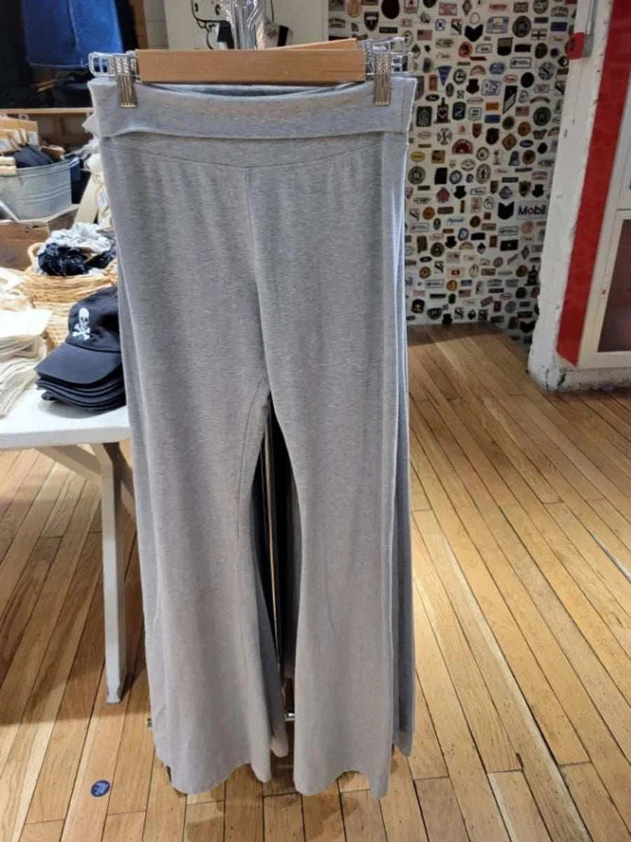 Flip Up Skinny Cotton Yoga Pants Women Casual Simple Elastic High Waist Flare Pant Sweet Cute Streetwear Straight Sport Trousers