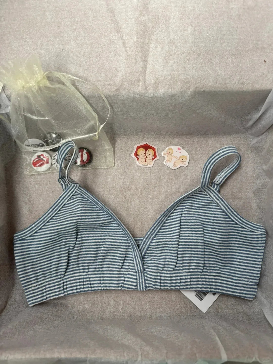 Cute Pattern Print Slim Bra Top Women Summer Sweet Cotton Sexy Camis Tank Tops Female Cute Y2K Clothes Streetwear Pajama Vest