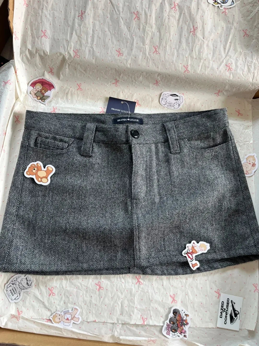 Low Waist Pleated Skirts Women Summer Chic Y2K Aesthetic Chic Button Mini Skirt Vintage Sweet Cute Preppy Style Faldas