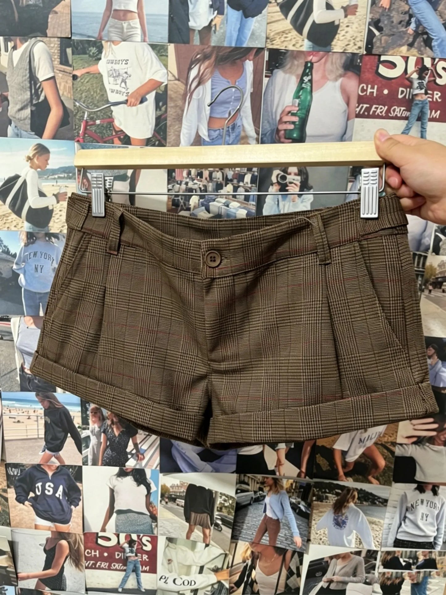 Solid Cotton Short Pants Women Summer Casual Pocket Button Straight Waist Sweatshort Sweet Chic Preppy Style Cargo Shorts Y2K