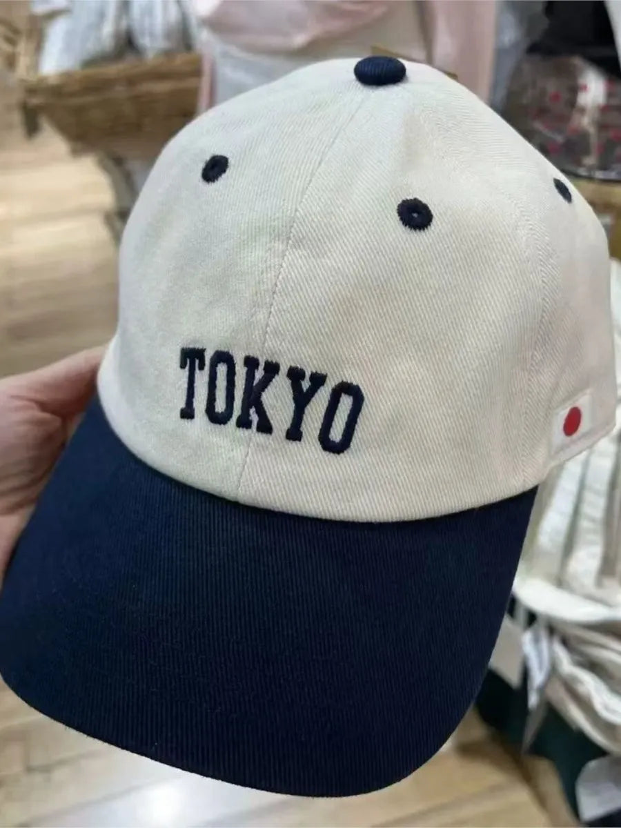 Letter Embroidery Red Baseball Cap Women Casual Preppy Style Sunscreen Hat Femme Vintage Streetwear Sweet Snapback Hats Y2K New
