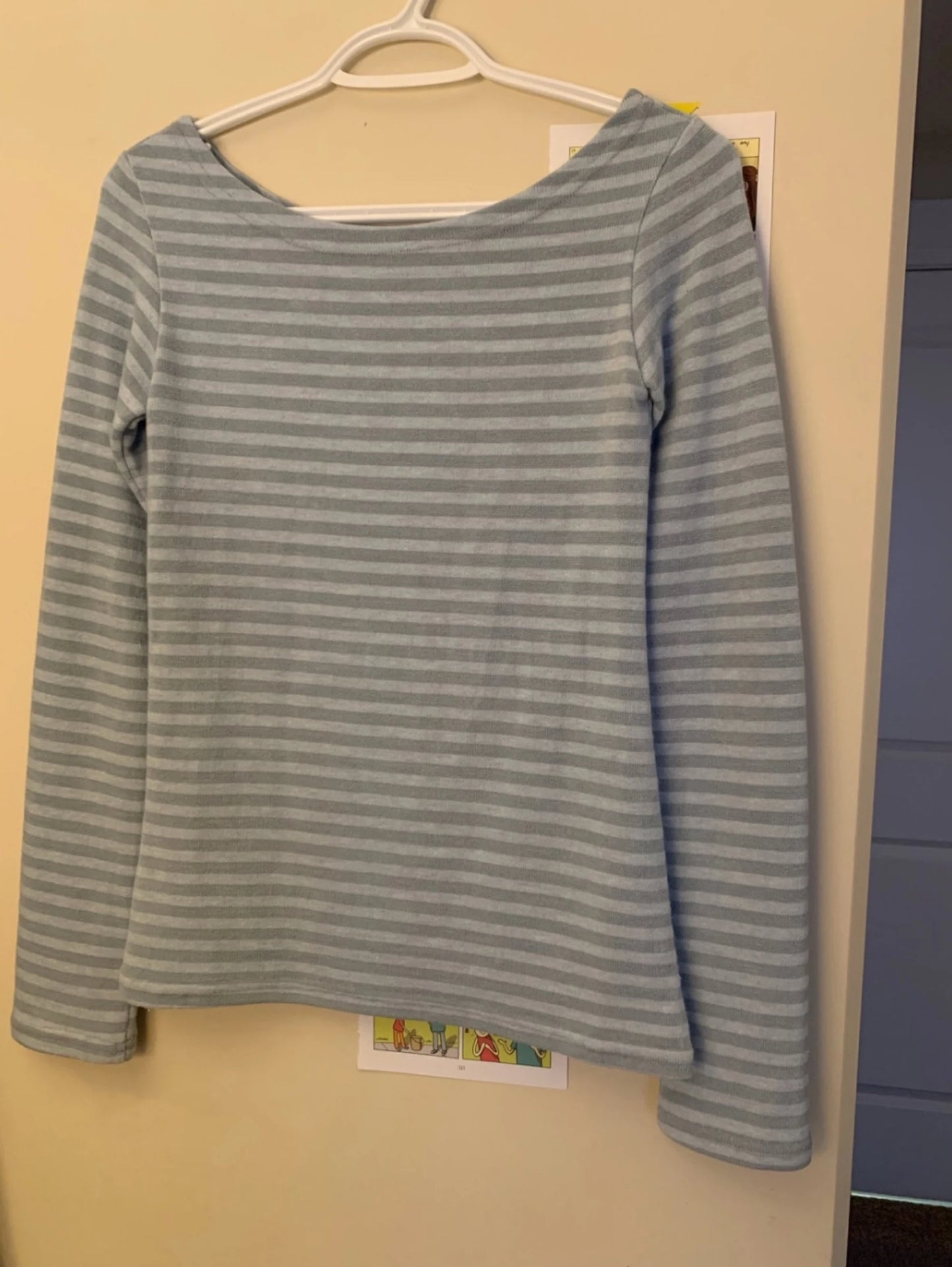 Striped Slim Long Sleeve Tees Women Casual Simple Cotton Crew Neck Tshirt New Tops Clothes Sweet Cute Preppy Style T-shirts Y2K