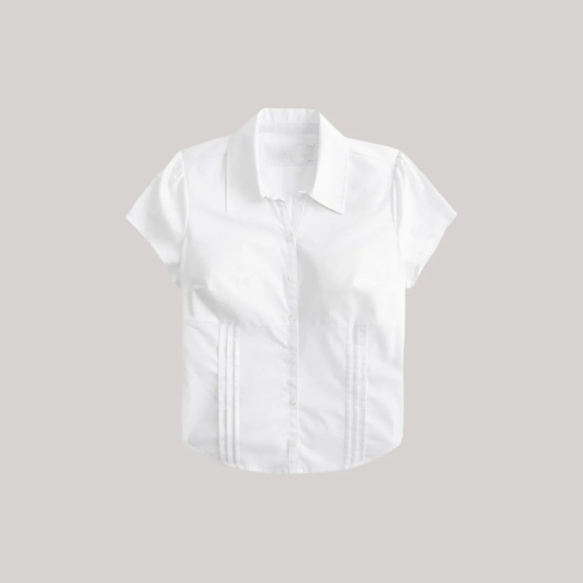 Lace Trim White Blouse T-shirts Women Summer New Casual Single Breasted Short Sleeve Tees Sweet Preppy Style Cute Slim Tops Y2K
