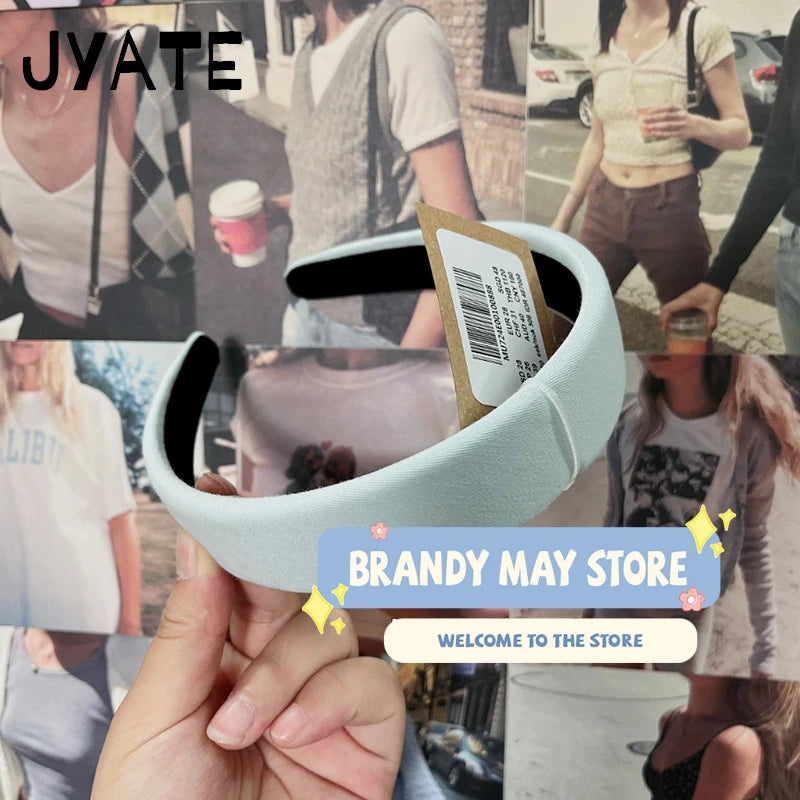 Little Bear Print Headbands Women New Casual Vintage Cotton Preppy Style Streetwear Headwears Girl Cute Sweet Y2K Headband OOTDS