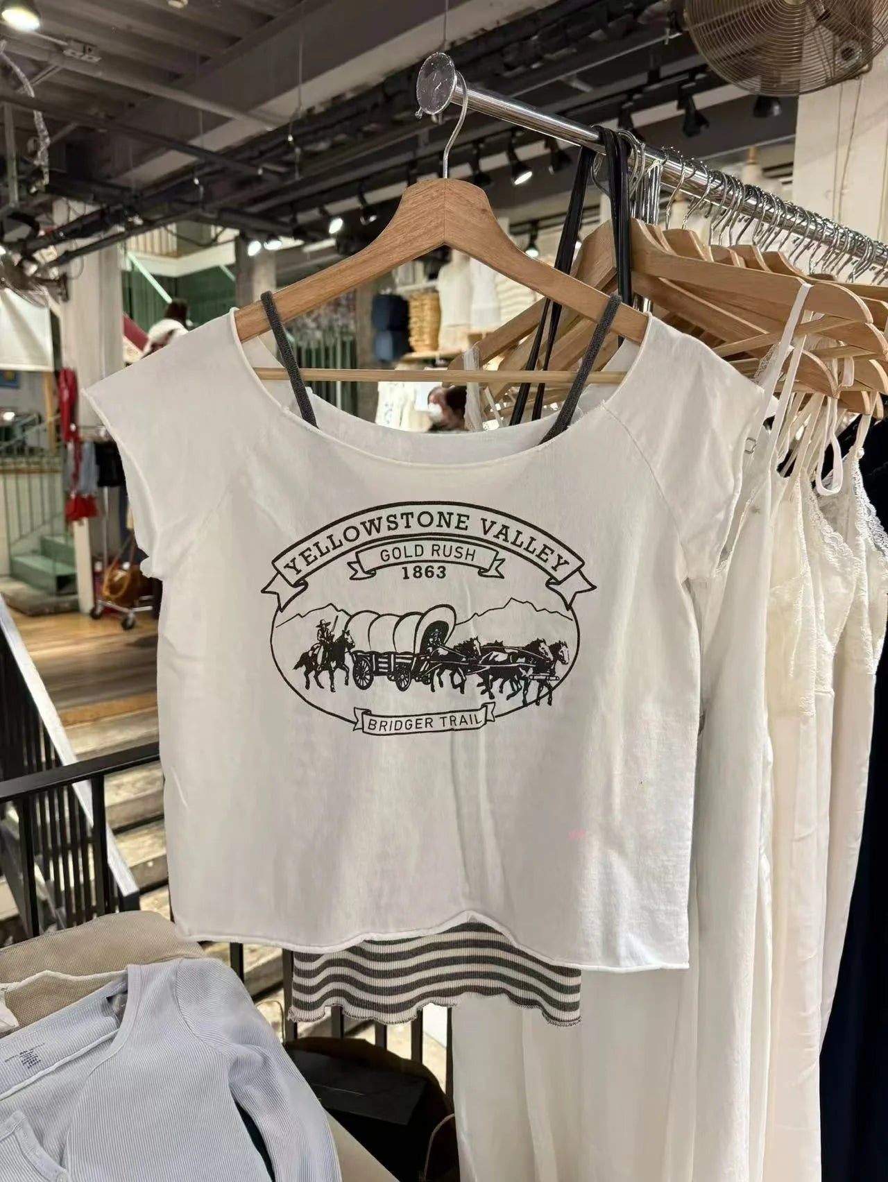 Letter Patchwork Embroidery T-shirts Women Casual Simple Raw Hem Slash Neck Short Sleeve Tees Vintage Chic Sweet Crop Tops Y2K