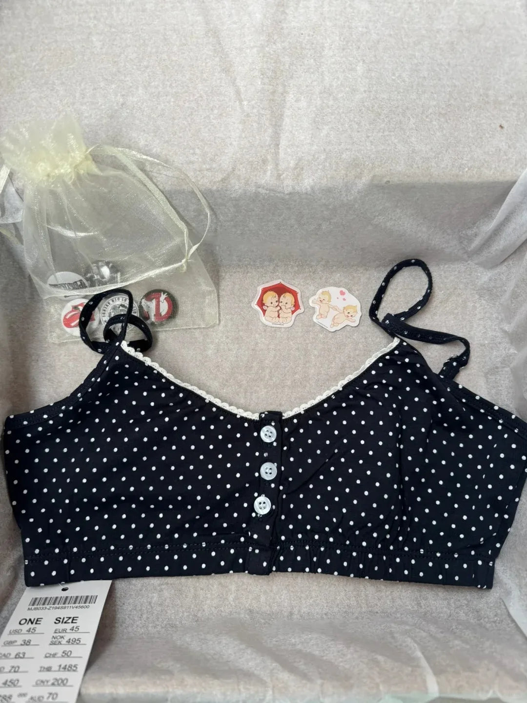 Cute Pattern Print Slim Bra Top Women Summer Sweet Cotton Sexy Camis Tank Tops Female Cute Y2K Clothes Streetwear Pajama Vest
