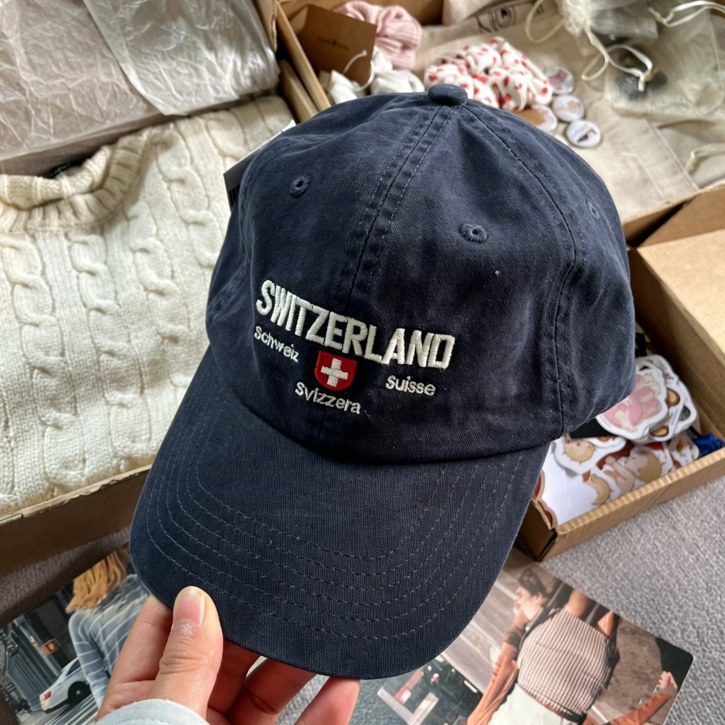 American Vintage Baseball Cap Women Simple Casual Letter Embroidery Sunscreen Hat Femme Sweet Preppy Style Snapback Hats y2k