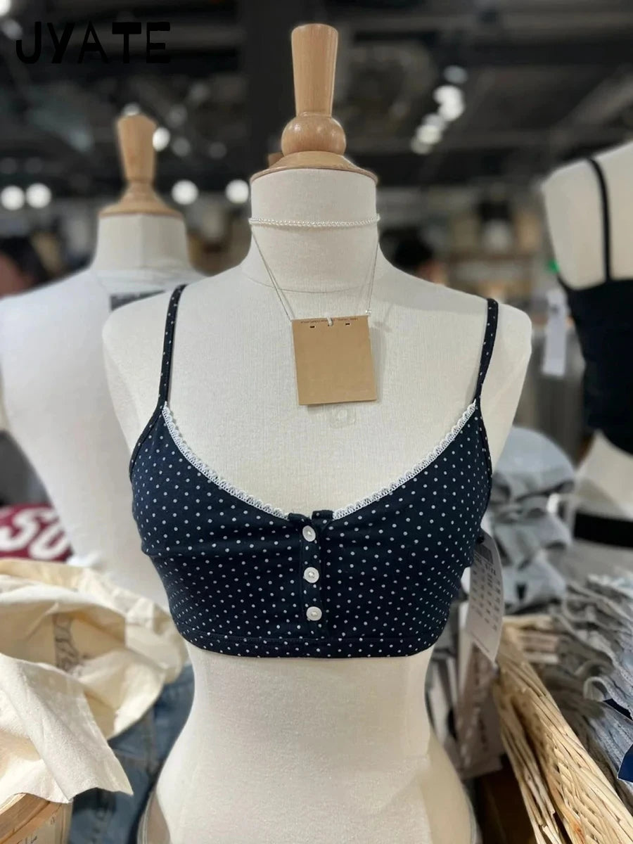 Harajuku Cute Dots Cotton Home Underwear Women 2024 New Streetwear Casual Elastic Waist Shorts Vintage Chic Sweet Short Pant Y2K
