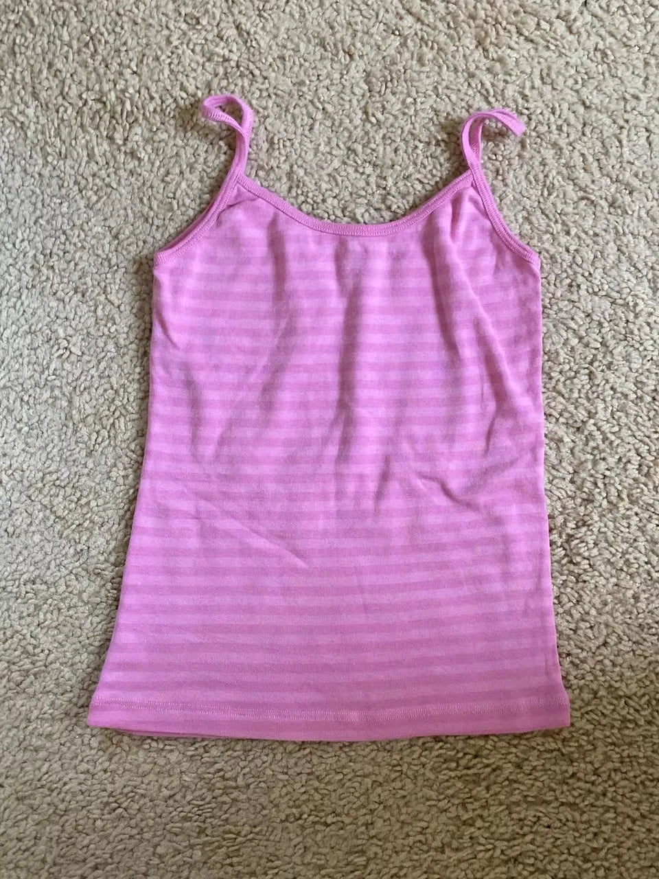 Sweet Slim Pink Striped Camisole Women Summer New Cotton Streetwear Sexy Cute Sleeveless Vests Female Chic Vintage Y2K Tank Tops