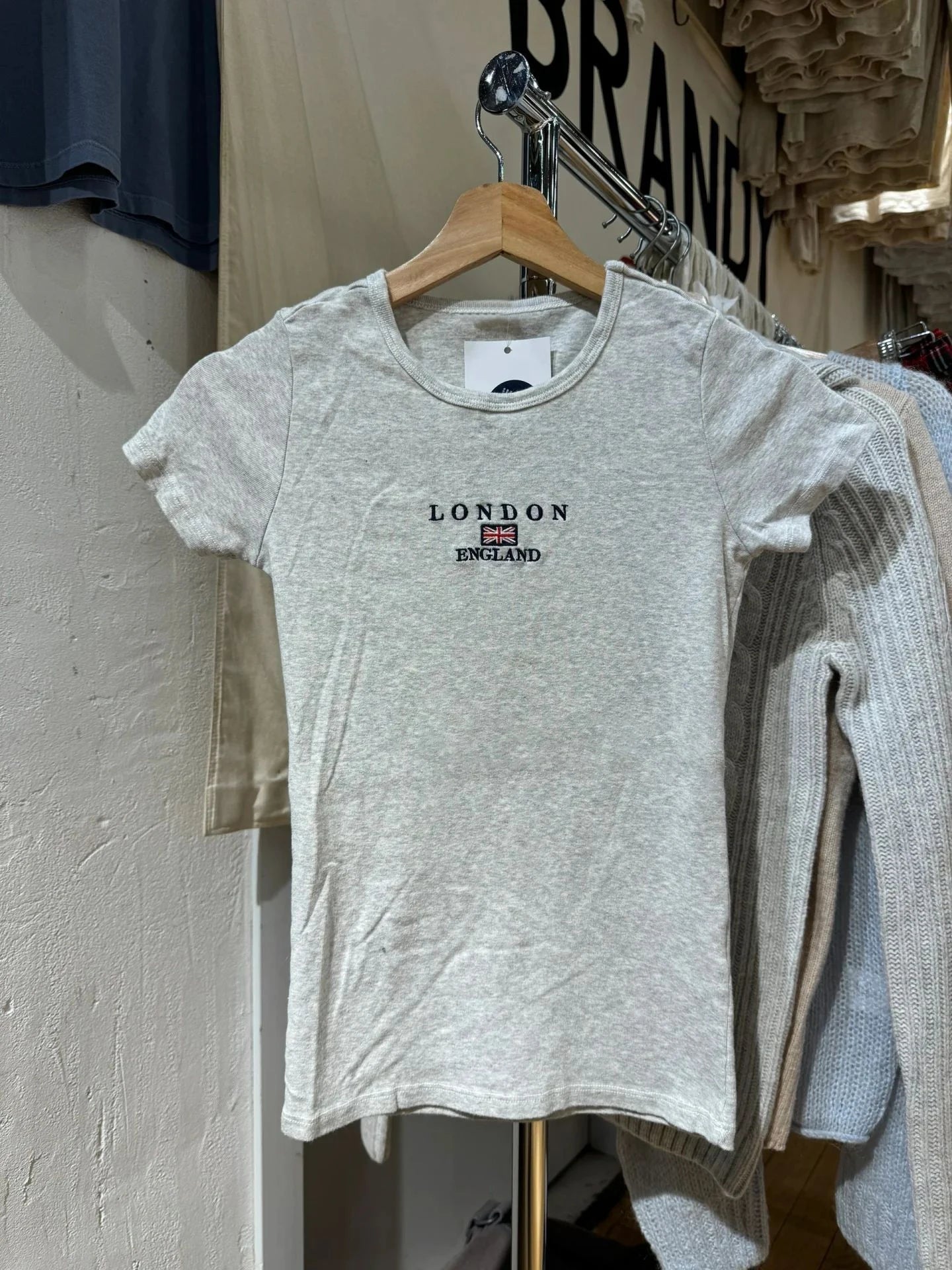 New Cute Little Deer Flowers Embroidery T-shirt Woman O-Neck Slim Short Sleeve Cotton Tees Tops Spring Casual Sweet Y2K Tshirts
