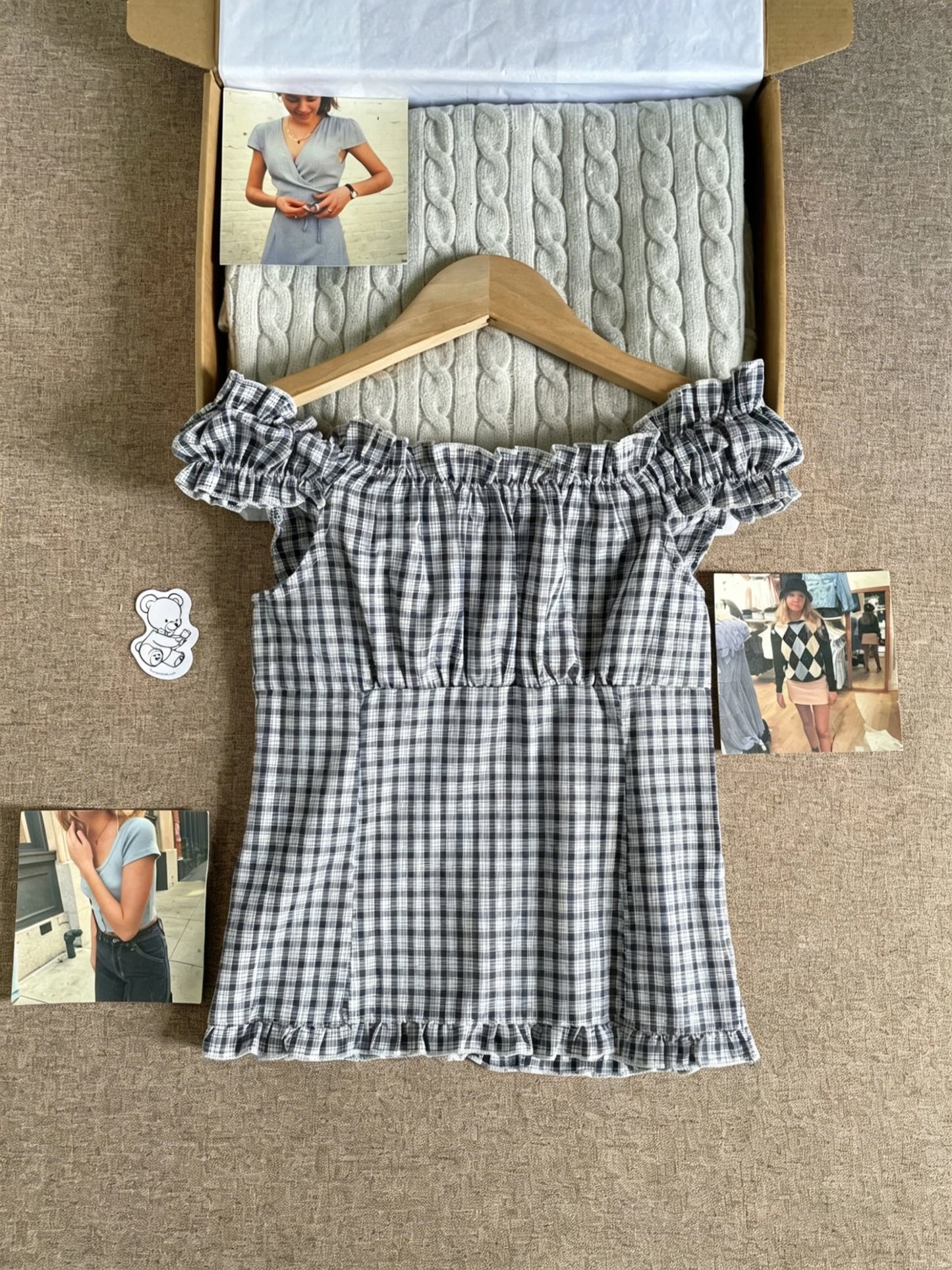Folds Plaid Ruffle Sleeveless Blouse Top Women Streetwear Casual Single Breasted Tank Tops Cute Sweet Preppy Style Camisole Y2K