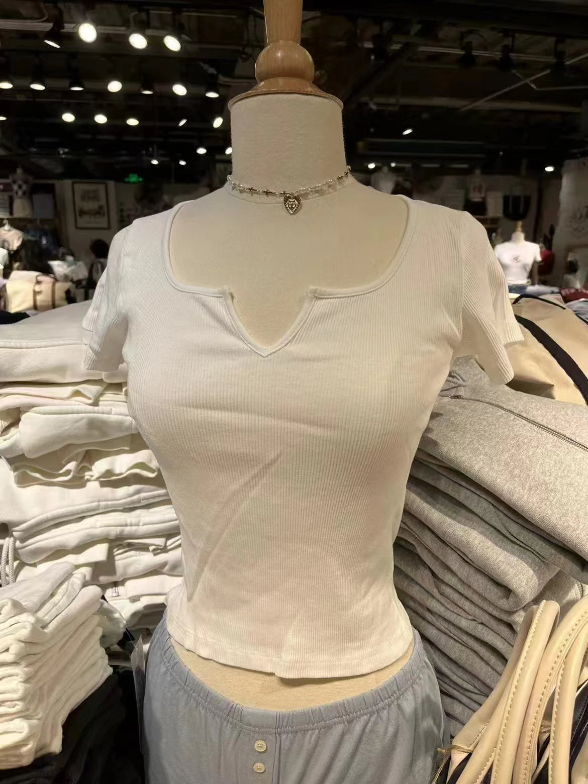 Classic Letter Print T-shirts Women Summer Cotton Soft Slim O-neck Short Sleeve Tees Female Vintage Streetwear Sweet Crop Tops