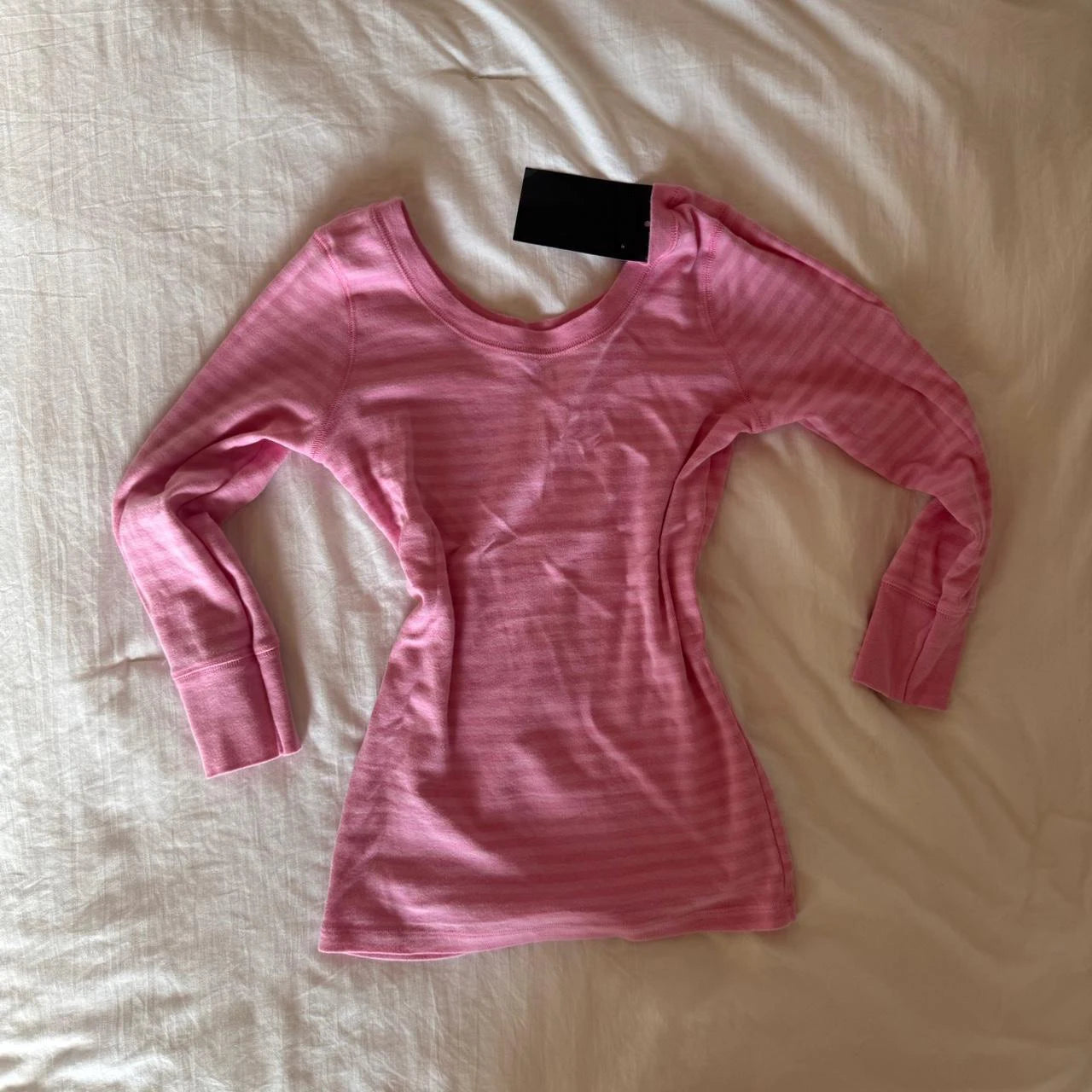 Cotton Pink Striped T-shirts Shorts Set Women Cute Slim U-neck Top+Elastic Waist Short Pant Cozy Sweet Home Pajama 2 Piece Sets