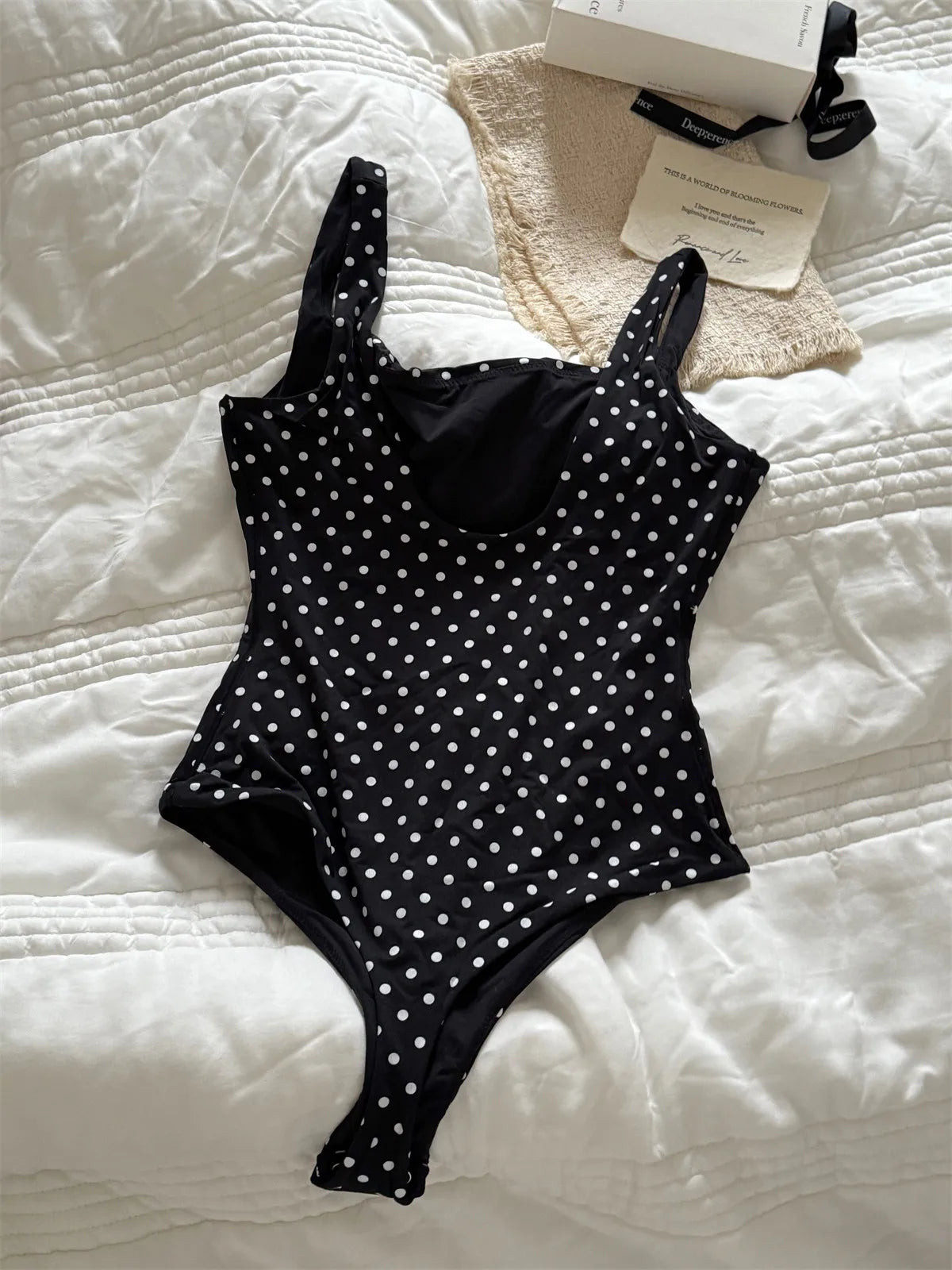 Polka Dot Slim Yoga Playsuits Women Chic High Elasticity Adjustable Strap Skinny Bodysuit Vintage Sweet Smooth One-piece Tops
