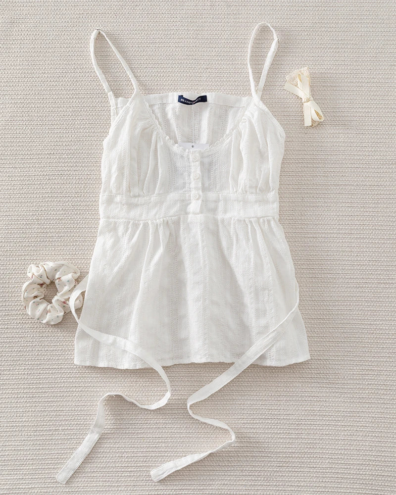 Pink Striped Lace Trim Tank Shorts Set Suit Women New Button Camisole +Elastic Waist Short Pant Sweet Cute Home 2 Piece Sets Y2K