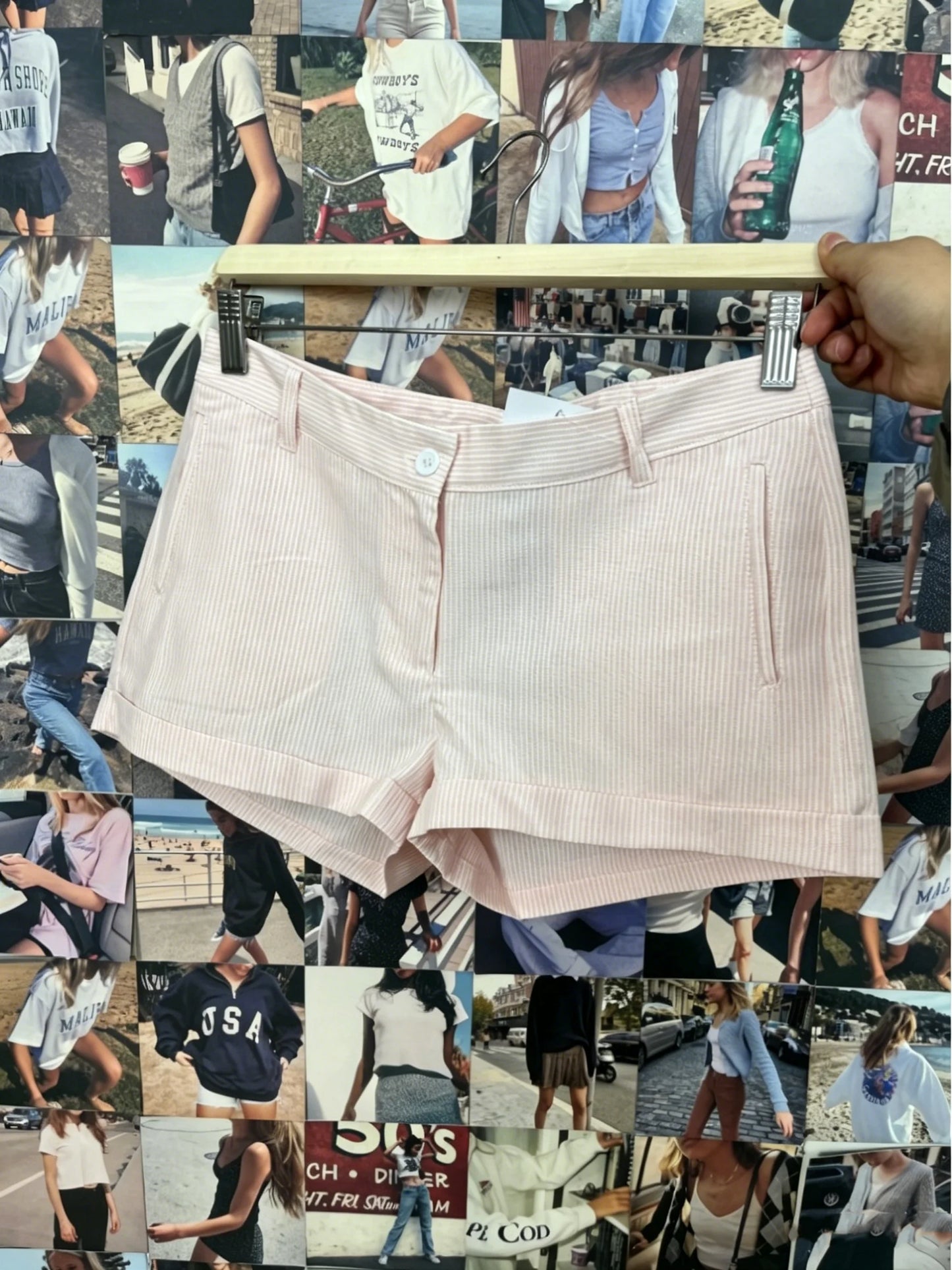 Solid Cotton Short Pants Women Summer Casual Pocket Button Straight Waist Sweatshort Sweet Chic Preppy Style Cargo Shorts Y2K