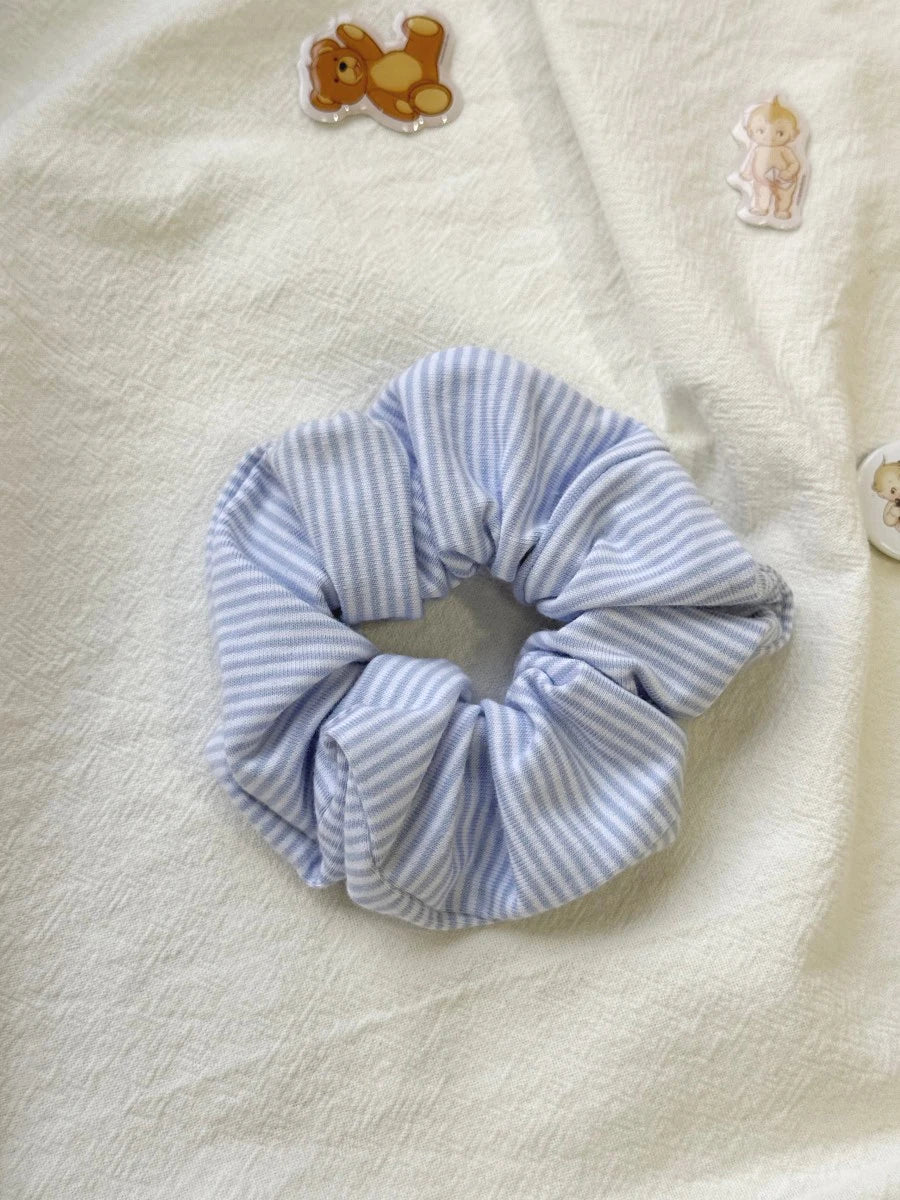 1 PCS Floral Print Elastic Hair Bands Women Multicolor Large Only One Scrunchie Sweet Cute Preppy Style Hair Accessories Y2K New