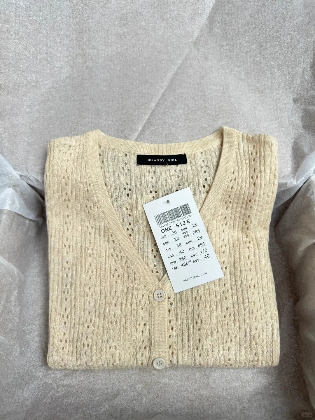 Solid Hollow Out Knitted Tops Women Spring Simple Basic V Neck Cotton Long Sleeve T-shirt Female Sweet Vintage Cute Crop Top Y2K