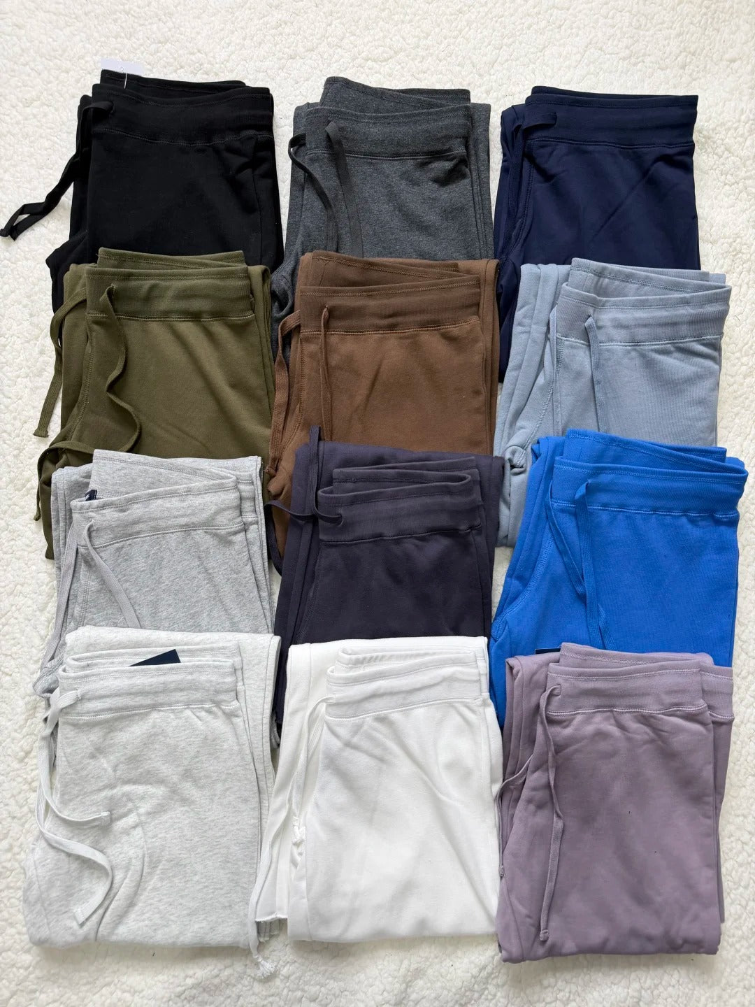 Sweet Solid Drawstring Joggers Sweatpants Women