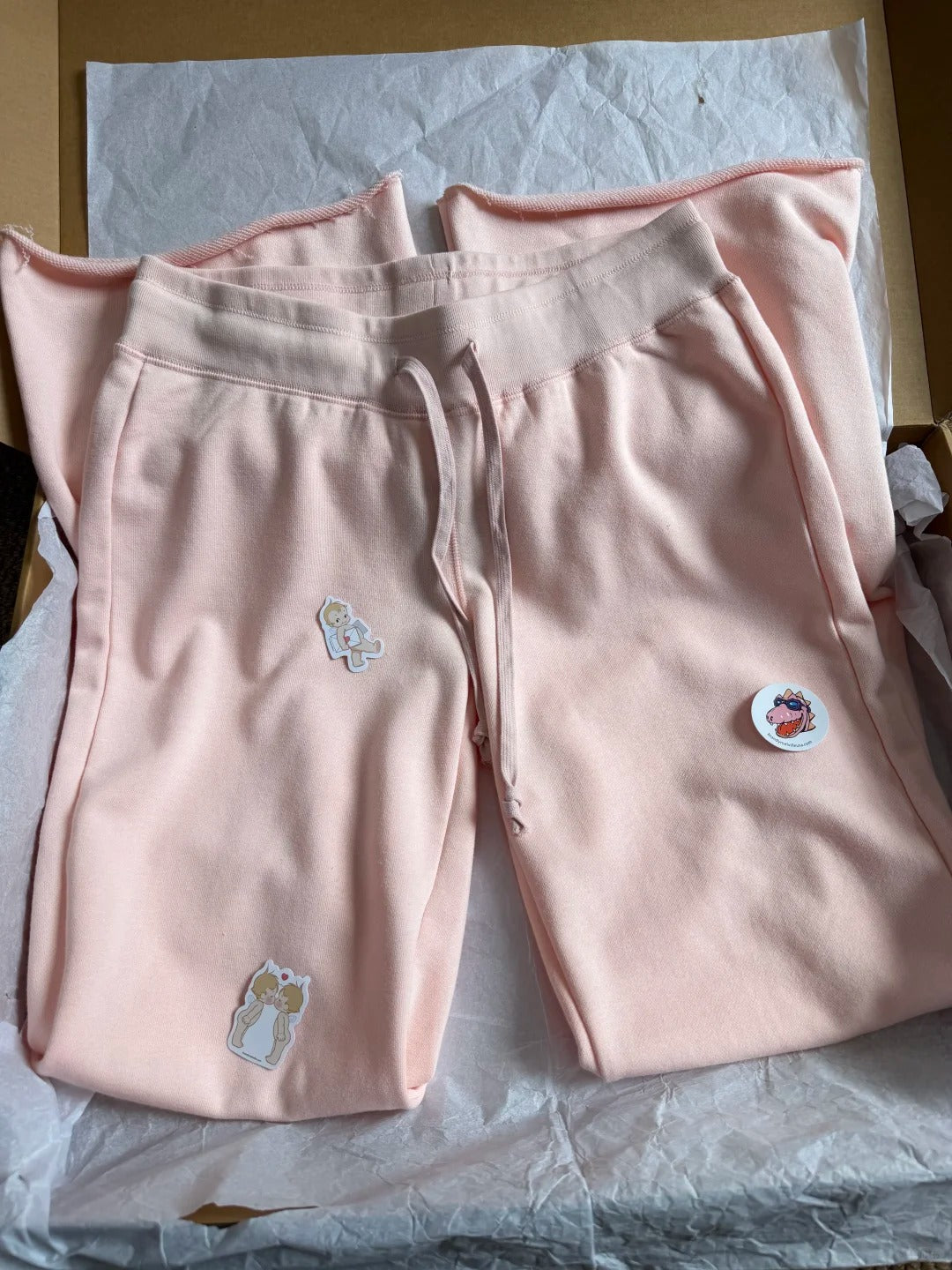 Sweet Solid Drawstring Joggers Sweatpants Women